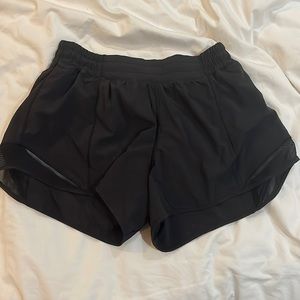 Lululemon Tall black shorts